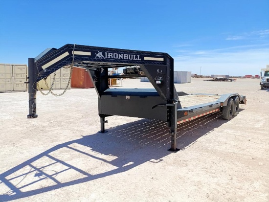 2020 Ironbull 24Ft Gooseneck Trailer w/Winch