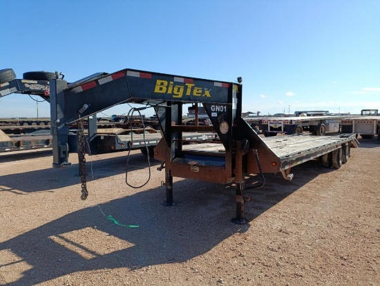 2012 Big Tex 25Ft Gooseneck Trailer