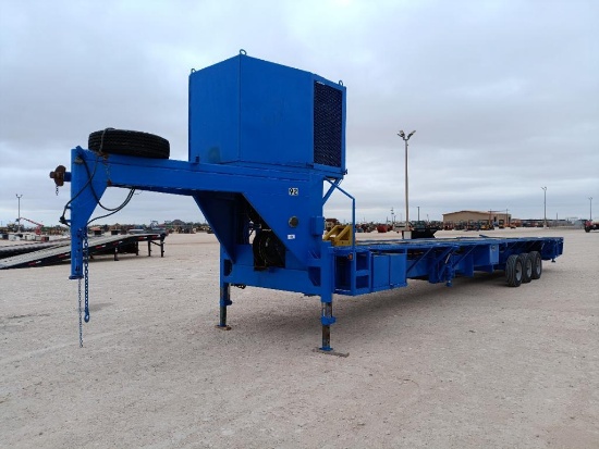 2014 Hydra Cat Hydraulic Pickup Laydown Machine Trailer