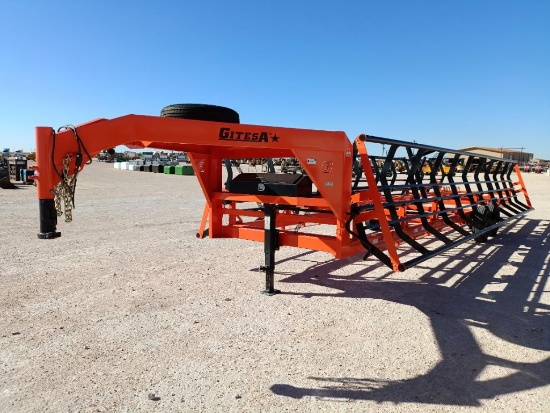 Unused 2024 Gitesa Round Bale Trailer