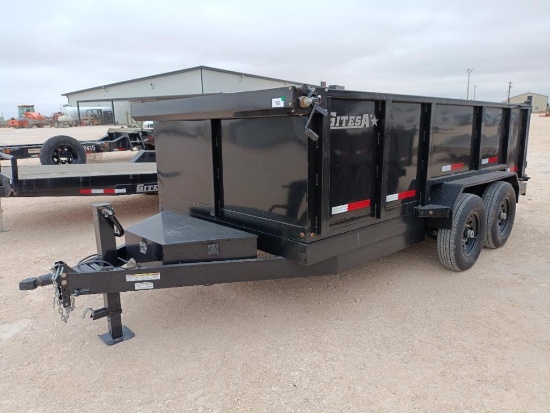 2023 Gitesa 14Ft Dump Trailer
