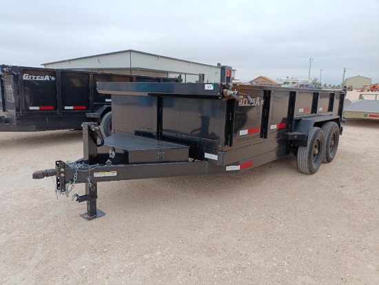 2023 Gitesa 15Ft Dump Trailer