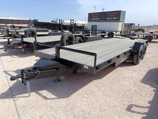 Unused 2023 Gitesa 20Ft Car Hauler Trailer