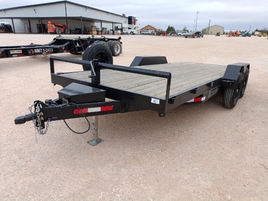 Unused 2023 Gitesa 18Ft Car Hauler Trailer