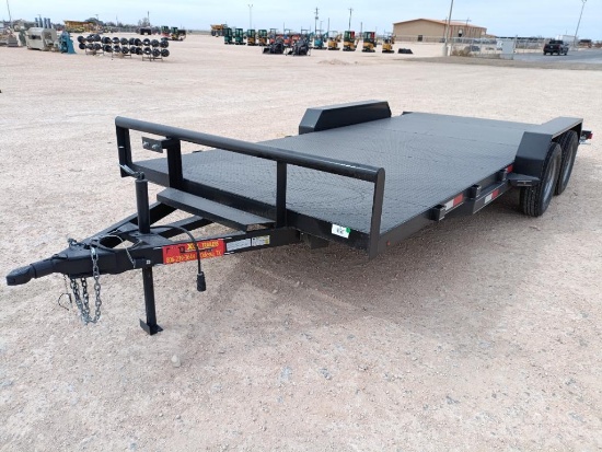 Unused 2025 H&S 18Ft Car Hauler Trailer
