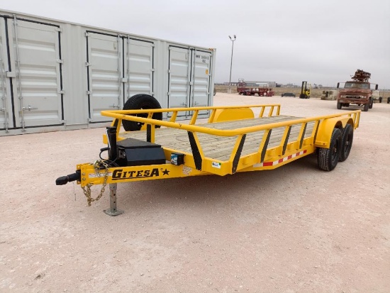 2024 Gitesa 20Ft Utility Trailer