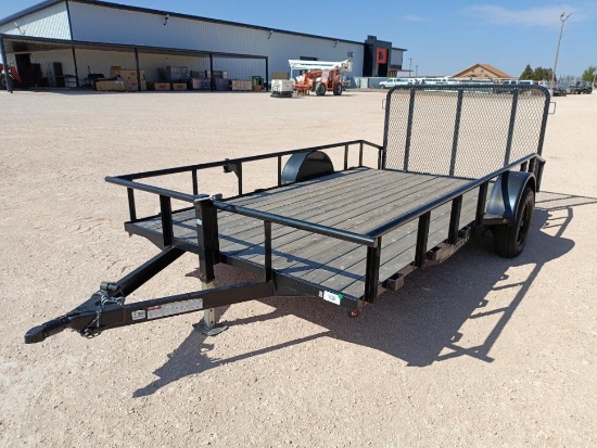 2023 Gitesa 14Ft Single Axle Utility Trailer