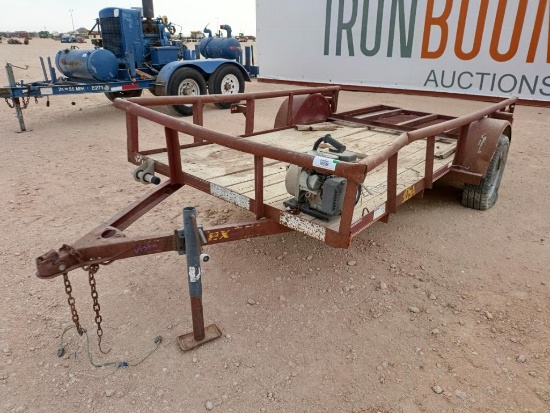 5x12Ft Single Axle Utility Trailer