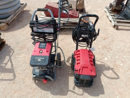 (2) Pressure Washers
