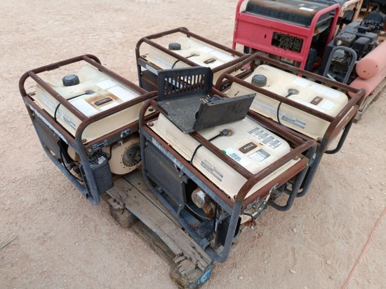 (4) Champion 4000 Watts Generators ( Parts Only )