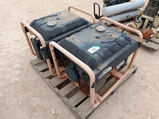 (2) Generac GP5500 Generators ( Parts Only )