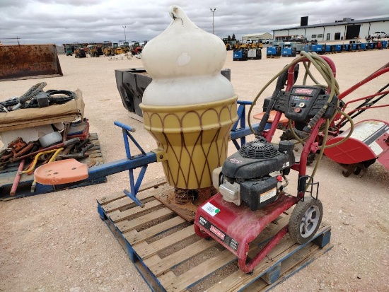 Carftsman GCV 160 Pressure Washer, Seesaw