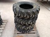 (4) Unused Skid Steer Tires 10.5/80-18