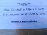 Pallet of Misc Caterpillar & International Filters & Parts