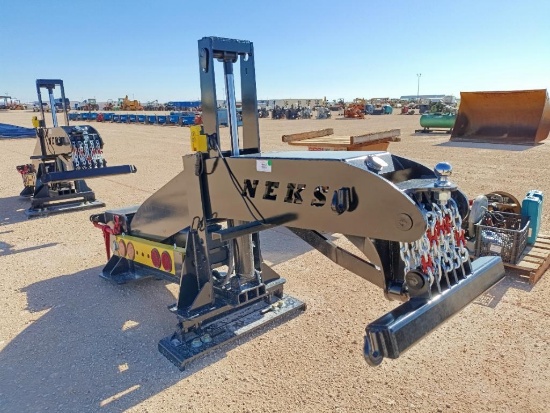 Unused 2025 NEKS Hydraulic Wrecker Towing Boom w/Light Bar