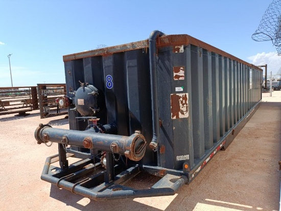 Open Top Gas Buster Tank