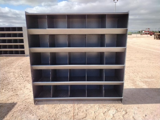 Unused (25 Bin) Metal Bolt Bin