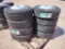 (8) Unused Trailer Wheels w/Tires 235/75 R 17.5