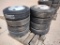 (8) Unused Trailer Wheels w/Tires 215/75 R 17.5