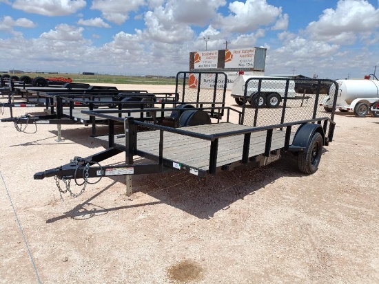 2023 Tres Estrella Single Axle Utility Trailer