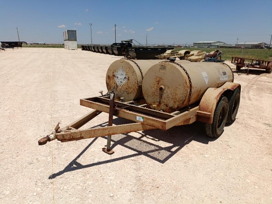 Shop Built Dual Tank Fuel Trailer