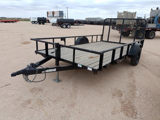 Gitesa 14Ft Single Axle Utility Trailer