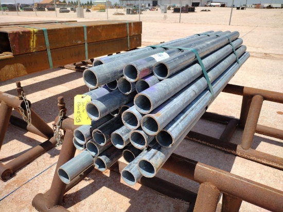 (37) pcs of 5Ft x 2 3/8" OD Galvanized Pipe