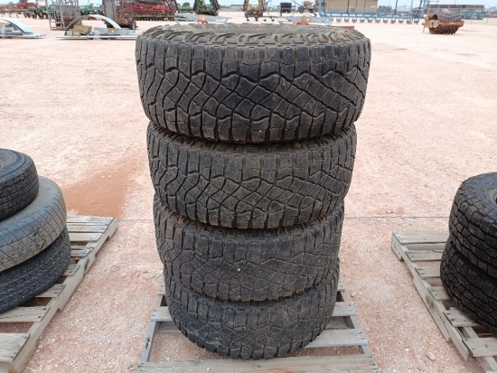 (4) Dodge Wheels w/Good Year Tires 325/65 R 18