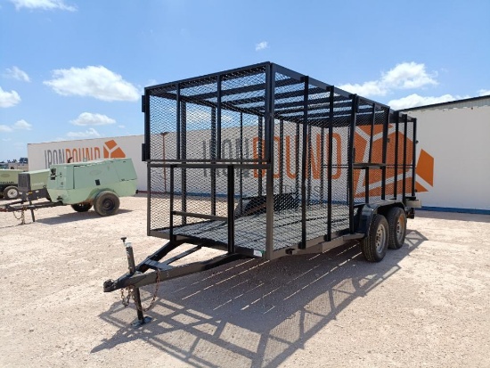 2012 C&M Trailers 16x7Ft Trash Trailer