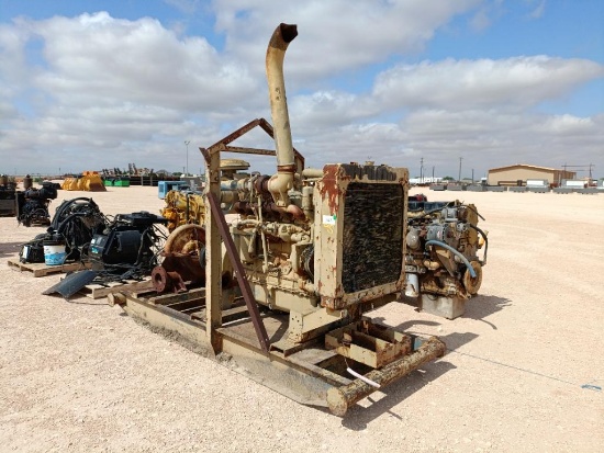 Allis-Chalmers Diesel Engine w/Centrifugal Pump