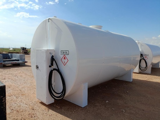 Unused 5,000 Gallon Fuel Storage Tank w/Pump