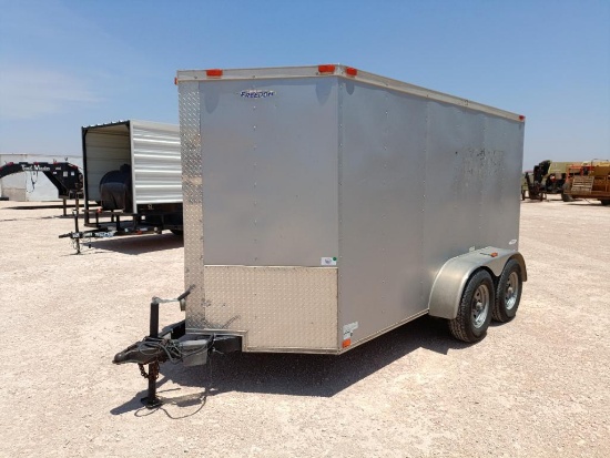 2015 Freedom Trailers 12x6 Enclosed Trailer
