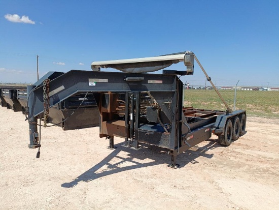 2019 Salvation Trailers 16Ft Gooseneck Roll Off Trailer