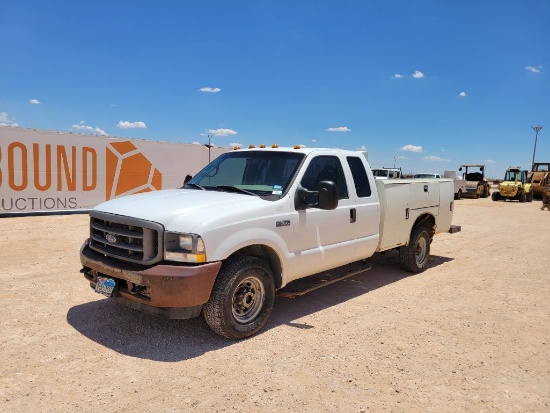 2002 Ford F-350 XL Super Duty Service Truck