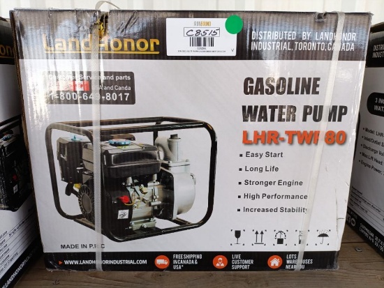 Unused Landhonor TWP80 3'' Semi-Trash Pump