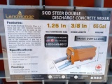 Unused Landhonor DCM-11-250G Skid Steer Double Discharge Concrete Mixer