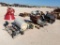 Craftsman Riding Mower/Cadillac 425 Engine w/transmission& Misc Items ( Does not Run)