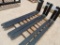 (1) Set Unused 5ft Forklift Forks