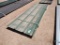 (4 pcs) R Panels 9' 3'' Long, Color Col. Green /(2) U Panels