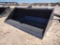 Unused 66 Skid Steer Bucket w/Single Blade