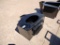 Unused Mini Universal Attach Skid Steer Concrete Placement Bucket