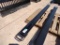 (1) Set Unused 84'' Light Duty Fork Extensions