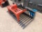 Unused 76'' Skid Steer Skeleton Grapple
