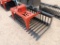Unused 76'' Skid Steer Skeleton Grapple