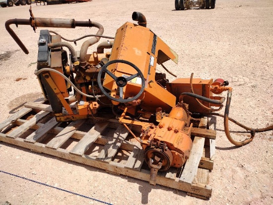 John Deere 4039DF Diesel Engine w/Transmission
