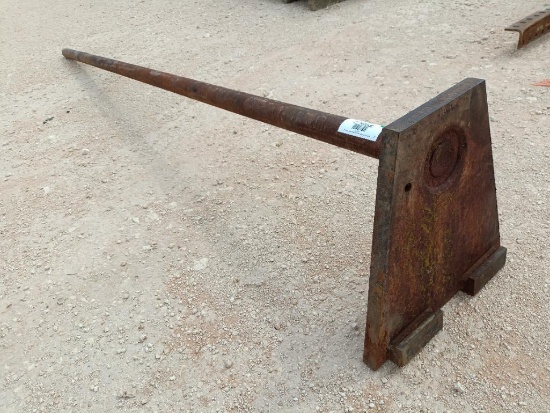 Carpet Pole Material Handling (Forklift Attachment)