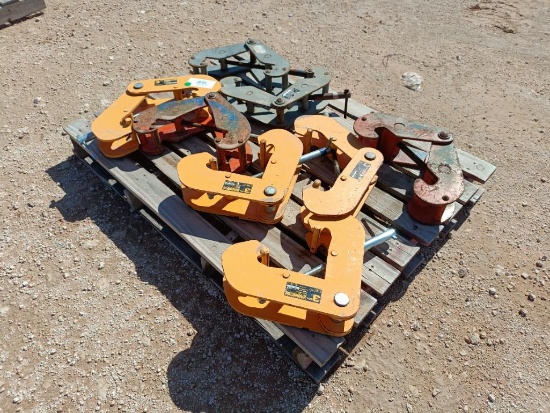 (8) Misc Beam Clamps