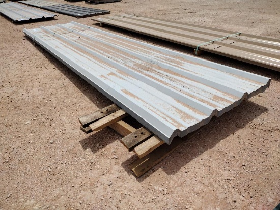 (52 pcs) R Panels 13Ft Long, Color White