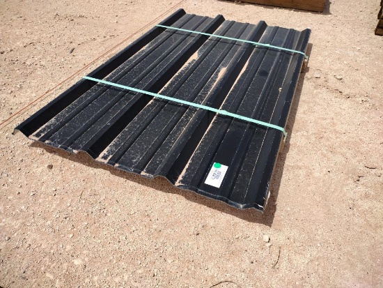 (6 pcs) R Panels 5' Long, Color Black