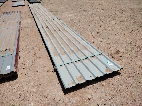 (14 pcs) U Panels 35ft Long, Color White